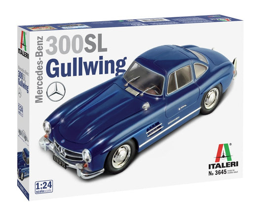 Mercedes-Benz 300 SL Gull Wing - 1/24 Scale Italeri 3645