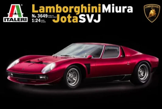 Lamborghini Miura Jota SVJ 1/24 Scale Italeri 3649