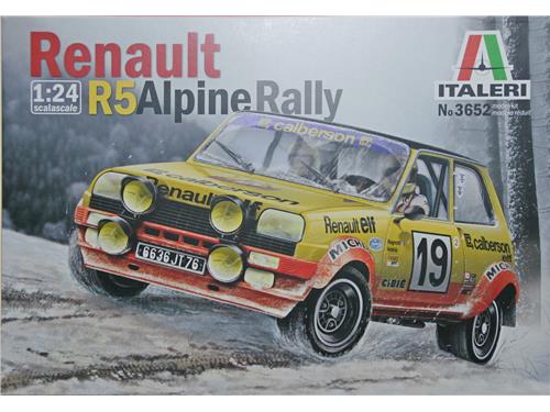 Renault R5 Rally - 1/24 Scale Italeri 3652