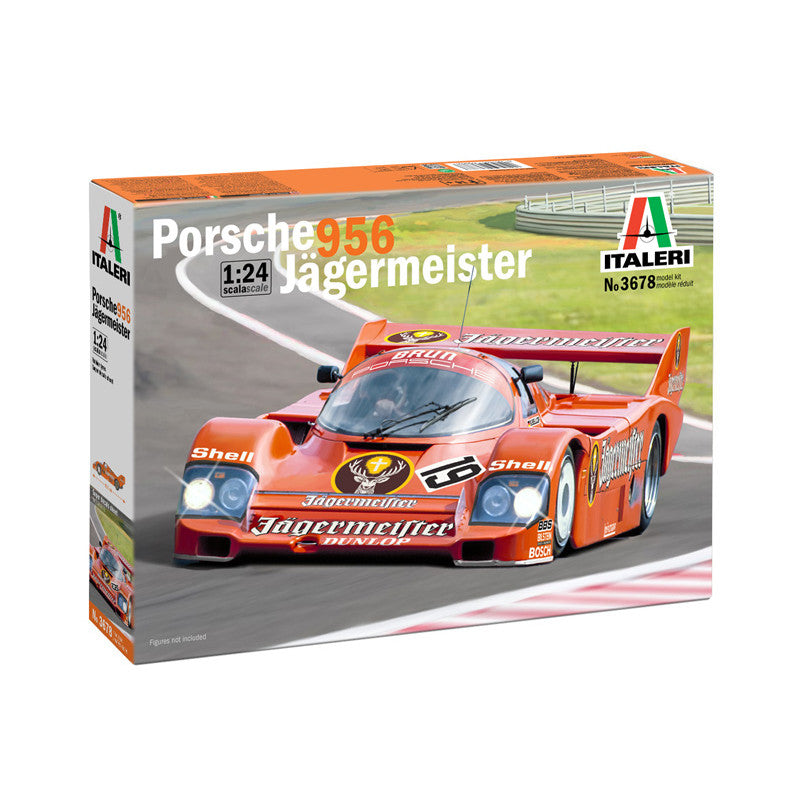 Porsche 956 Jagermeister - 1/24 Scale - Italeri - IT3678