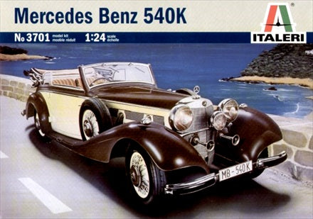 Mercedes Benz 540K  - 1/24 Scale Italeri 3701