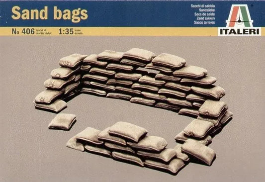 Sandbags 1/35 Scale Italeri 406