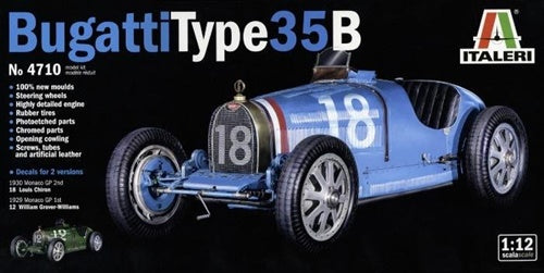 Bugatti 35 Type B - 1/12 Scale Italeri 4710