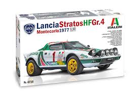 Lancia Stratos HF Gr.4 - 1/12 Scale Italeri 4714