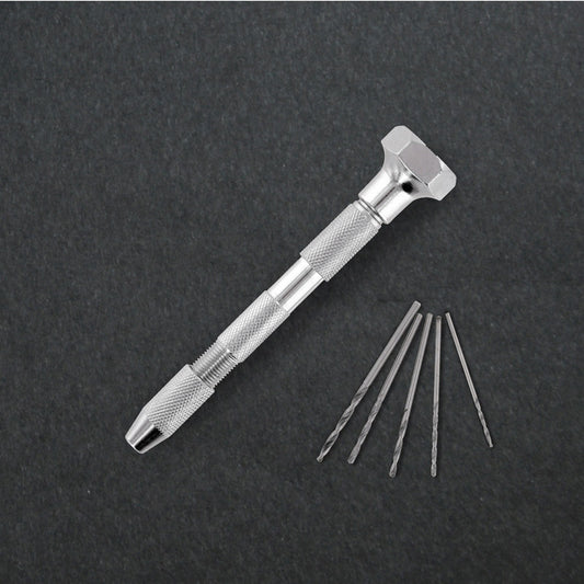 Pin Vice with 5 Drill Bits - Italeri 50831