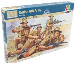 WW2 British 8th Army  - 1/72 Scale Italeri 6077