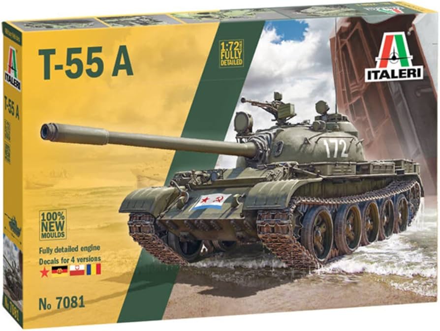 T-55A - 1/72 Scale Italeri 7081
