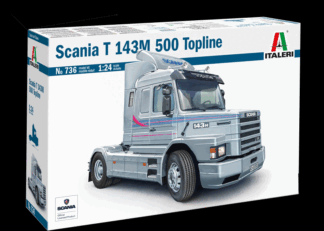 Scania T 143 M 500 Toplin- 1/24 Scale Italeri 736