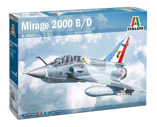 Mirage 2000 B/D- 1/72 Scale Italeri 90023