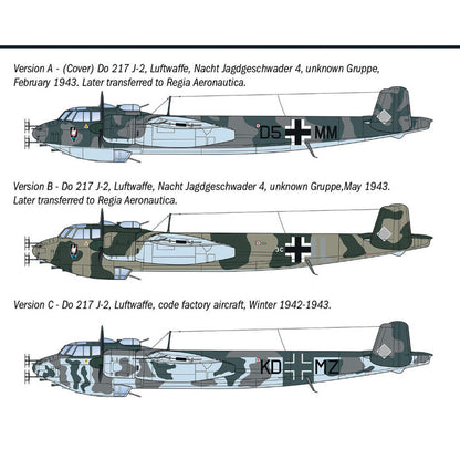 Dornier Do217 J1/J2 Nachtjager - 1/72 Scale - Italeri - IT91266
