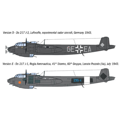 Dornier Do217 J1/J2 Nachtjager - 1/72 Scale - Italeri - IT91266