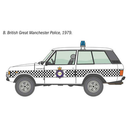 Range Rover Police Type - 1/24 Scale - Italeri - IT93661