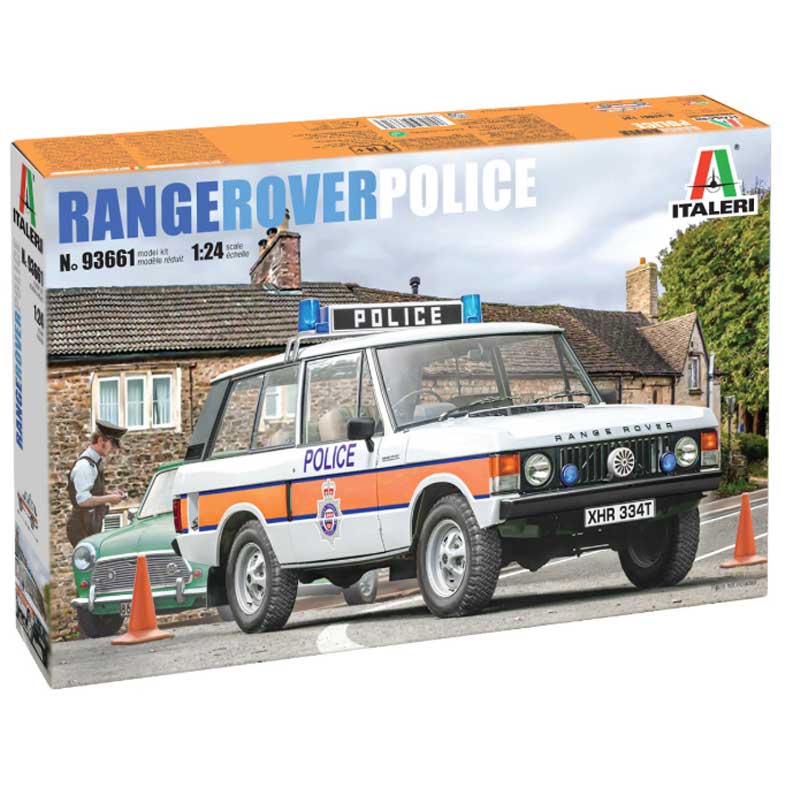 Range Rover Police Type - 1/24 Scale - Italeri - IT93661