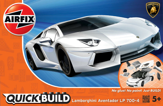 Quickbuild Lamborghini Aventador (white) Airfix J6019