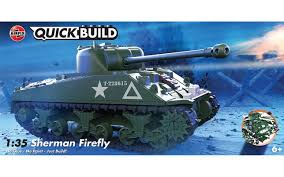 Quickbuild Sherman Firefly Tank - Airfix J6042