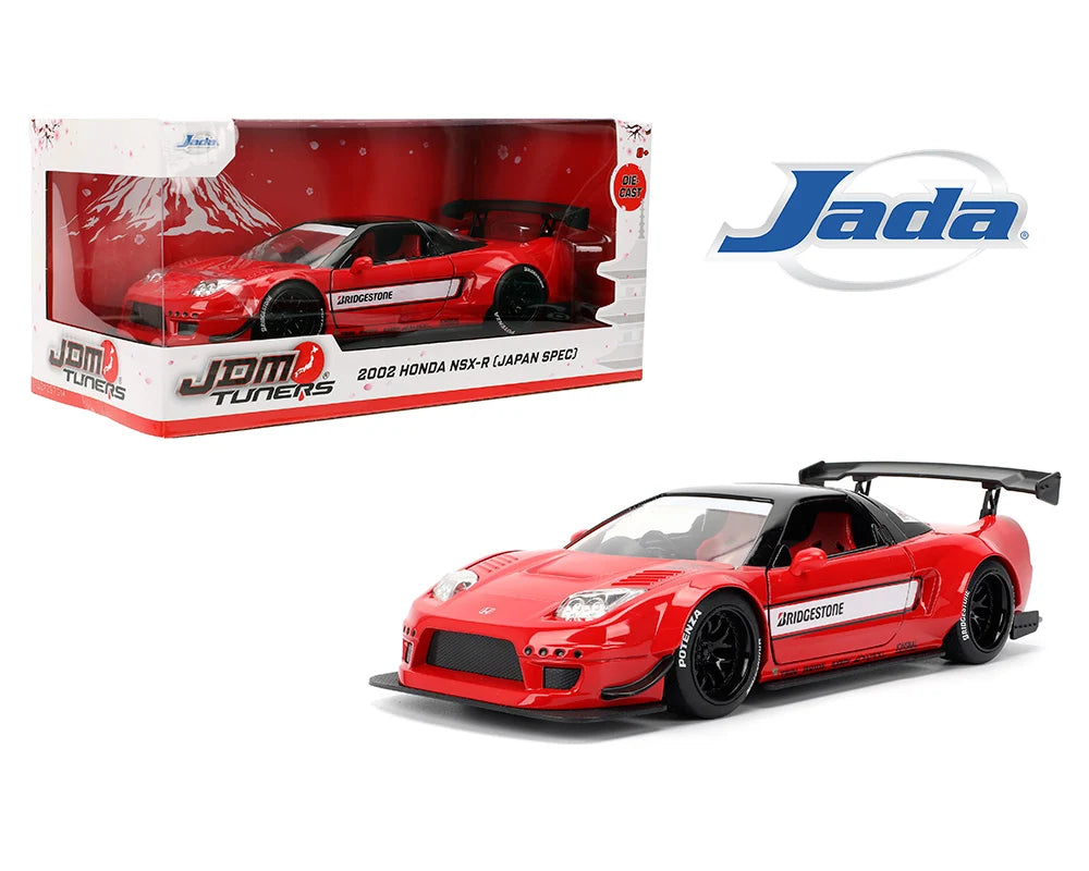 Honda NSX-R JAPAN Spec JDM Tuner Red 2002 - 1/24 Scale - Jada - JAD35958