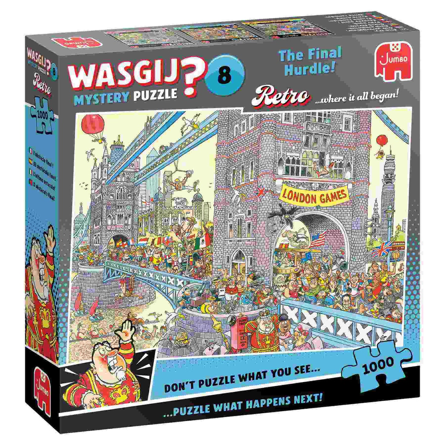 The Final Hurdle - 1000 Piece Jumbo Puzzle JB1110100581