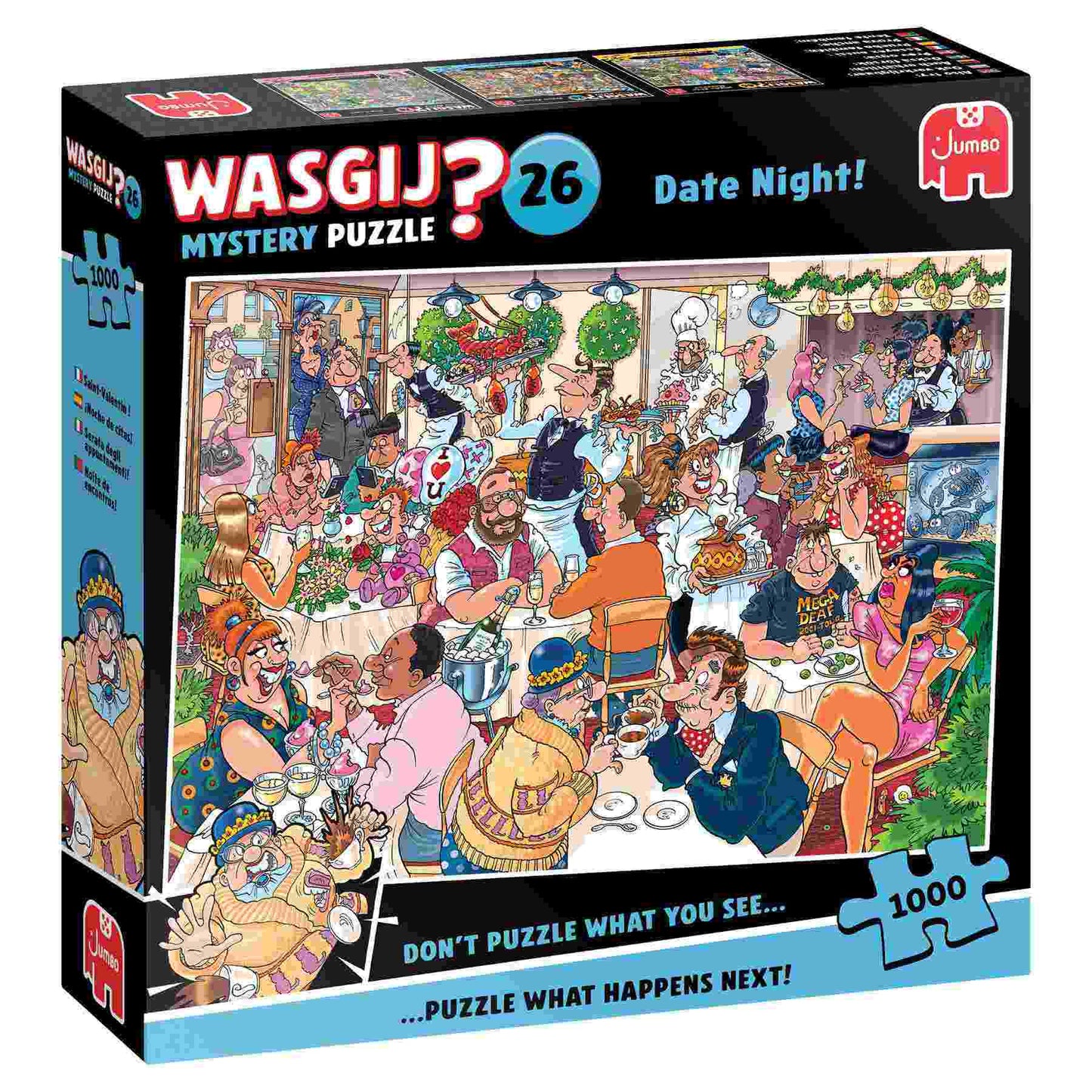 Date Night - 1000 Piece Jumbo Puzzle  JB1110100592