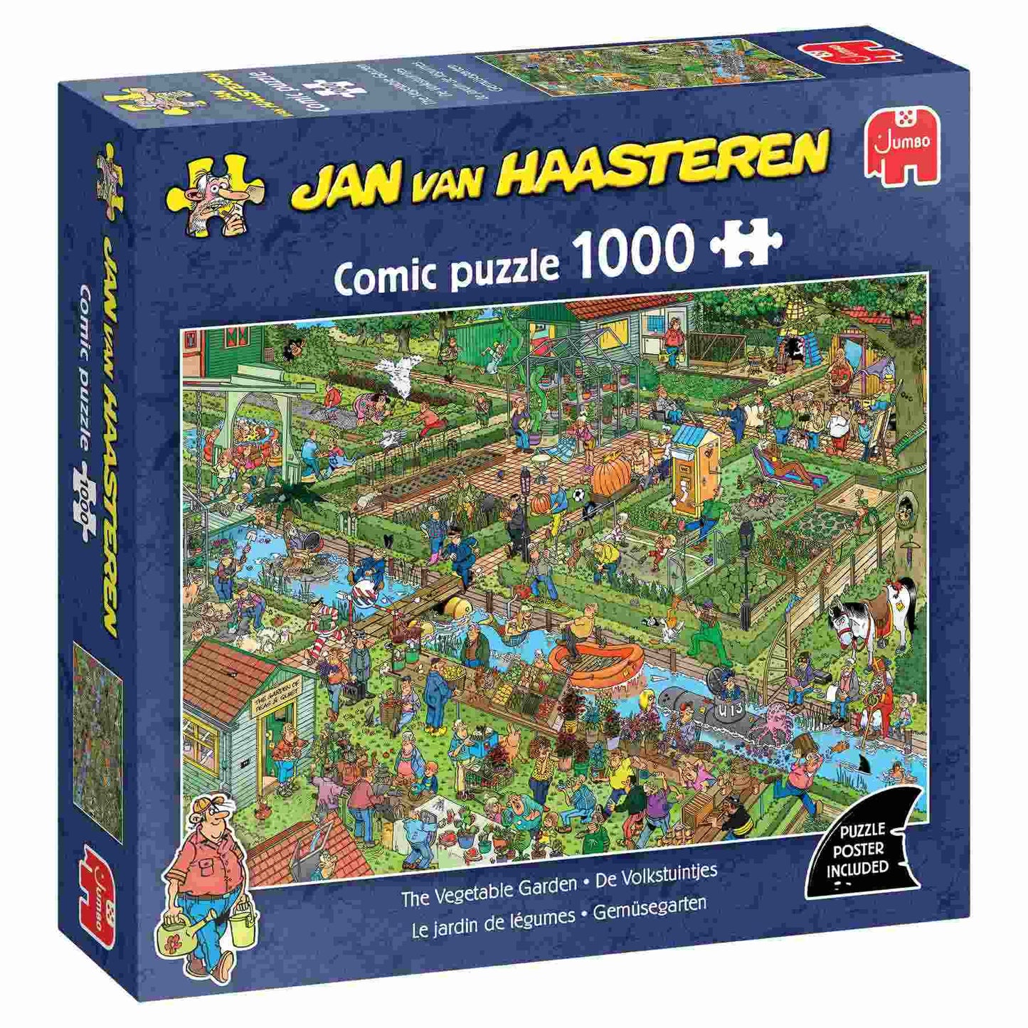 The Vegetable Garden - 1000 Piece Jumbo Puzzle  JB1110100600
