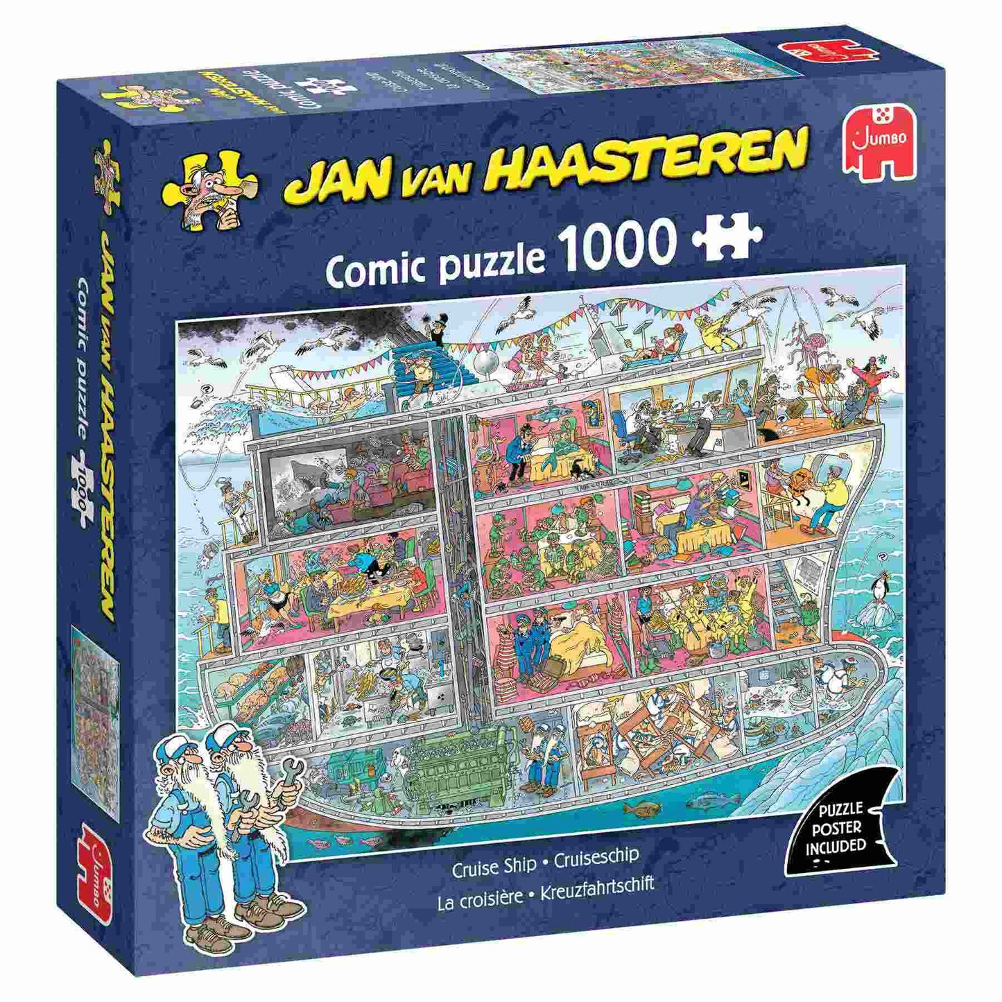 Cruise Ship - 1000 Piece Jumbo Puzzle  JB1110100605