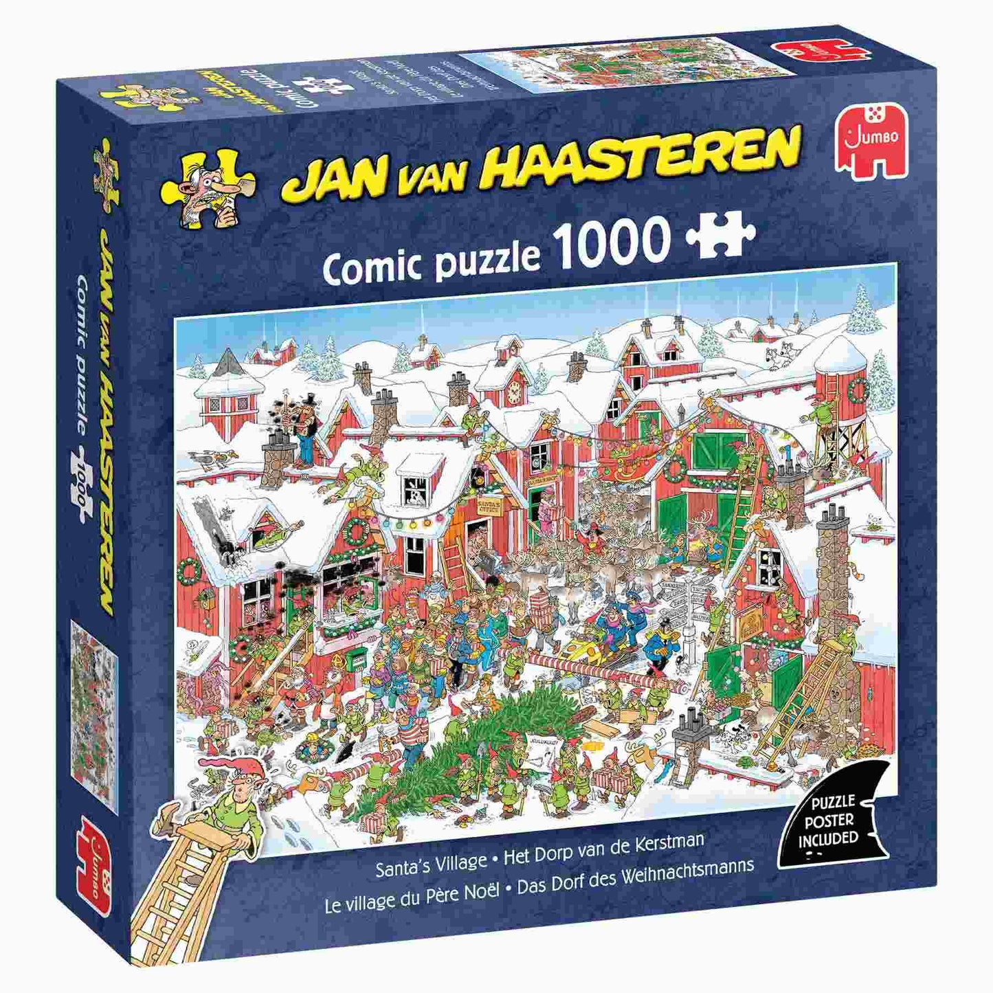Santa's village - 1000 Piece Jumbo Puzzle JB1110100613