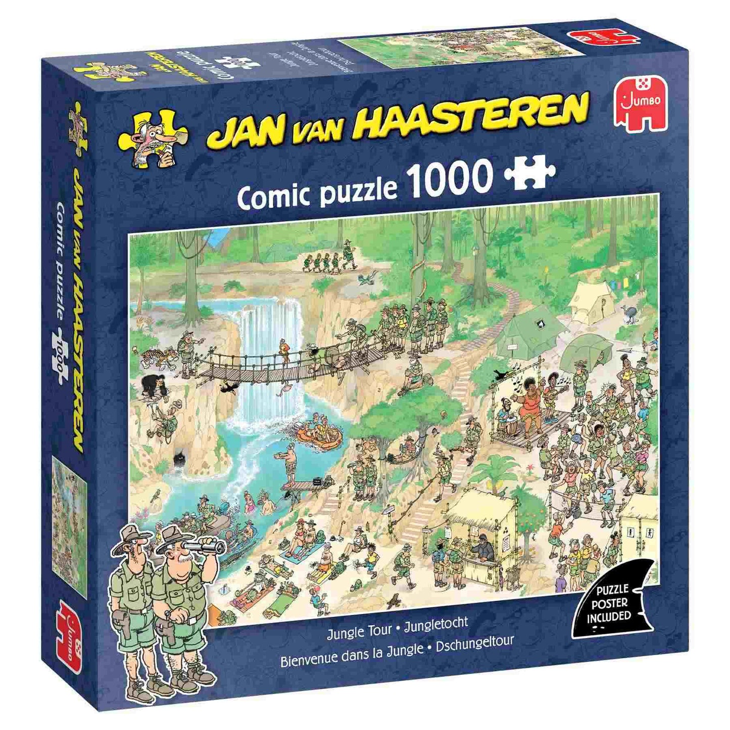 Jungle Tours - 1000 Piece Jumbo Puzzle  JB1110100622