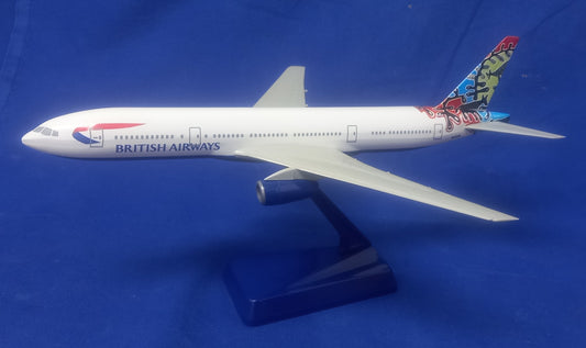 Boeing 777 British Airways 'Kalahari' Desktop Display Model - 1/250 Scale  Wooster W609 JW14
