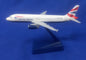 Airbus A320 British Airways Desktop Display Model - 1/200 Scale PPC Models BAA320 JW18