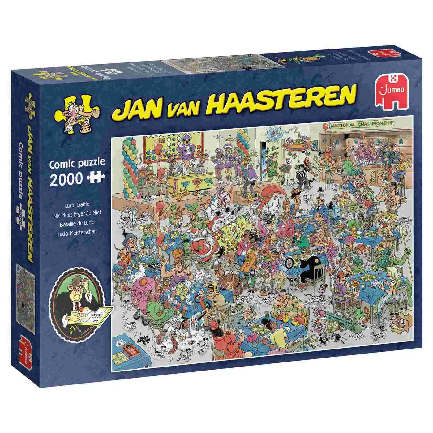 JvH Ludo Battle 2000 pcs - Jumbo Puzzle - JB1110100523