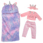 Unicorn Sleepover Set for 46cm Doll DesignaFriend KK5322