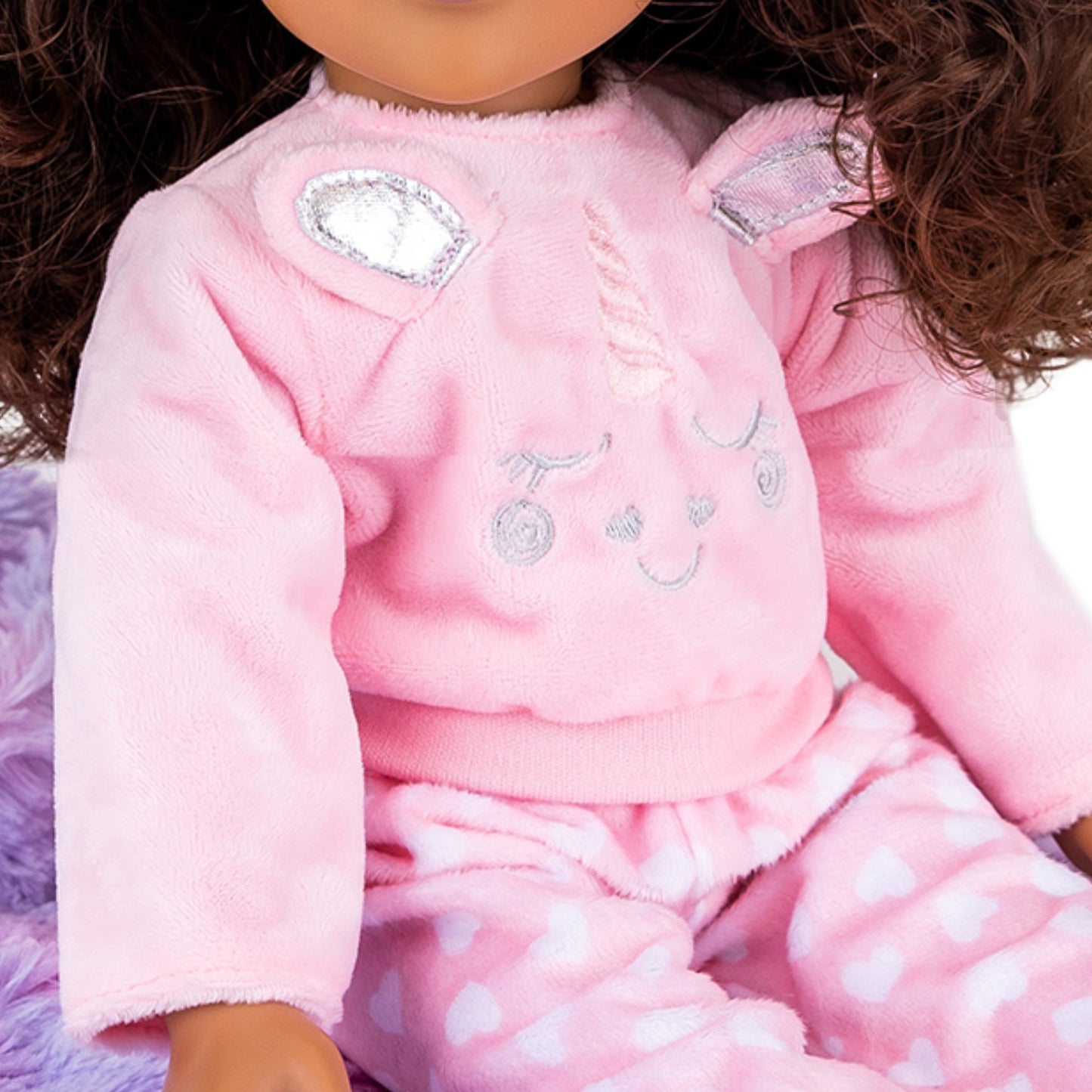 Unicorn Sleepover Set for 46cm Doll DesignaFriend KK5322