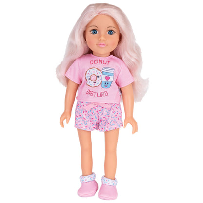 Doughnut Time Pyjamas for 46cm Doll DesignaFriend KK5484I