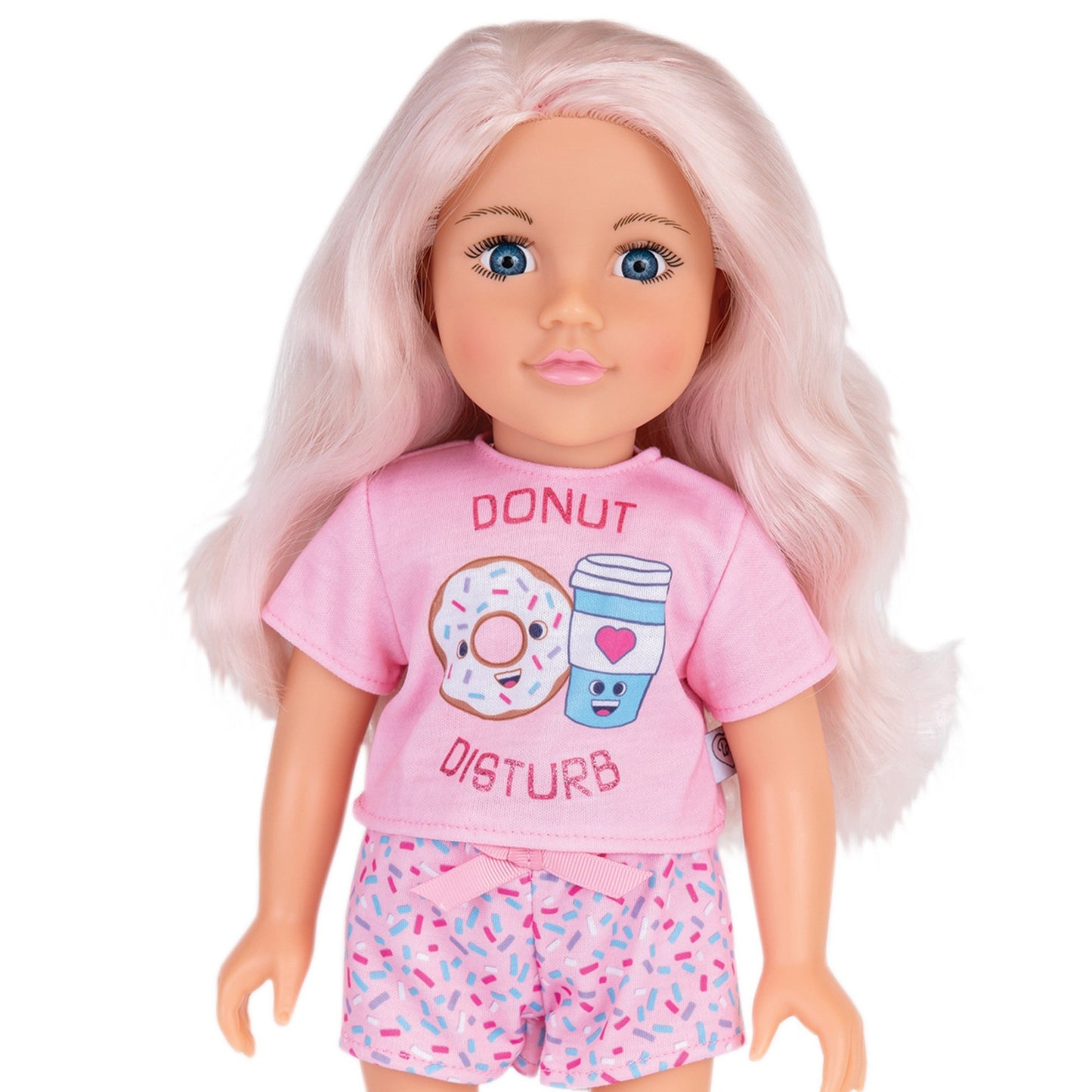 Doughnut Time Pyjamas for 46cm Doll DesignaFriend KK5484I