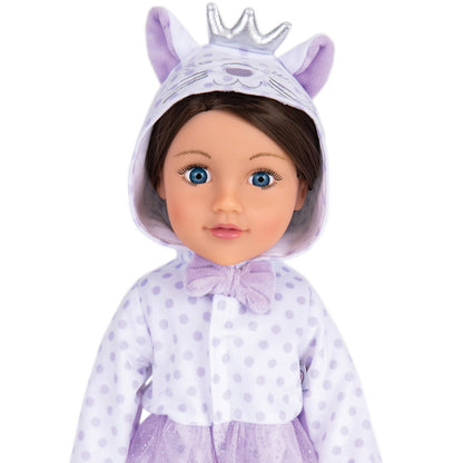 Princess Cat Onesie for46cmDoll DesignaFriend KK5490I