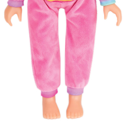 Unicorn Onesie for 46cm Doll DesignaFriend KK5491I