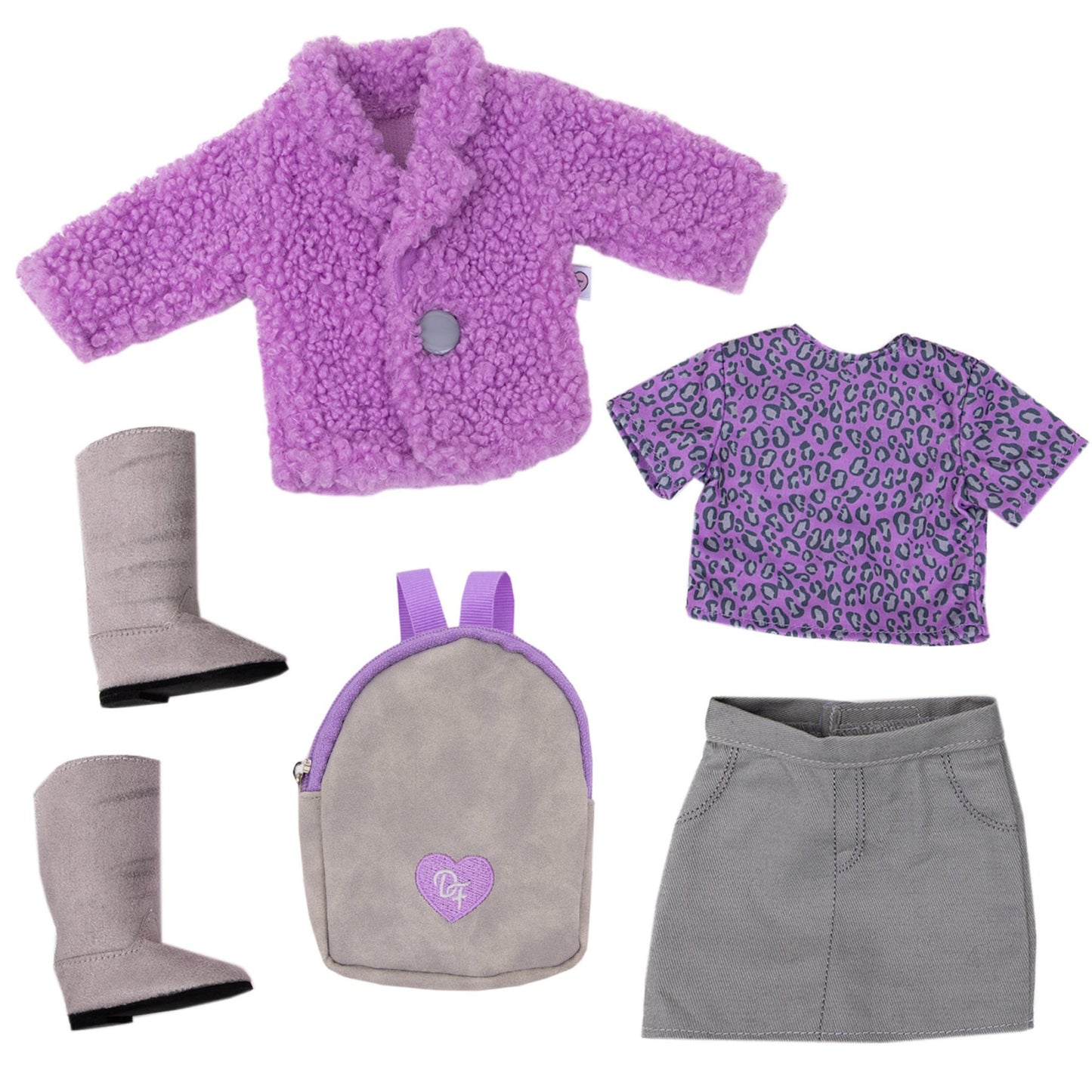 Cosy Days Winter Outfit for 46cmDoll DesignaFriend KK5938