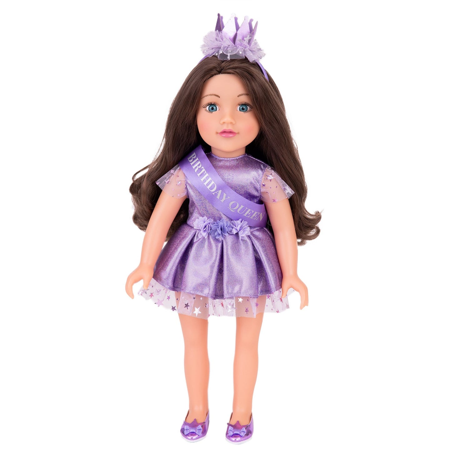 Birthday Queen Outfit for 46cm Doll DesignaFriend KK6146