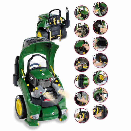 John Deere Tractor Engine Klein Toys 3916