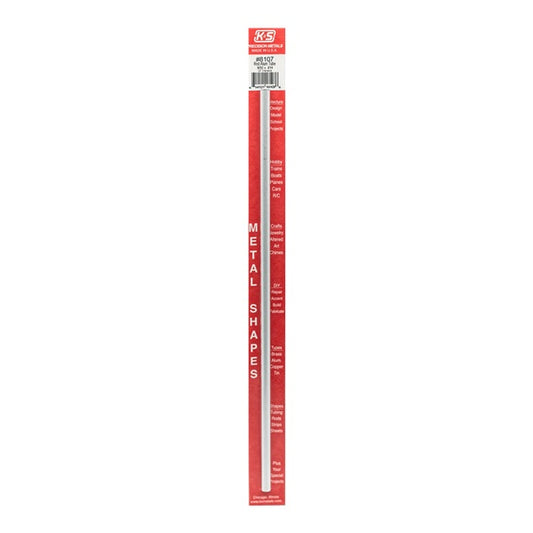 9/32" Aluminium Tube 12" .14" Wall 1 pcs - K&S - K&S8107