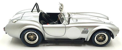 SHELBY COBRA 427 S/C SILVER/WHITE 1/18 Scale Kyosho KYO08047S