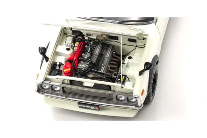 NISSAN SKYLINE 2000 GT-R KPGC110 WHITE  1/18 Scale Kyosho KYO08255W