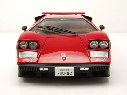 LAMBORGHINI COUNTACH WALTER WOLF RED  1/18 Scale Kyosho KYO08320A