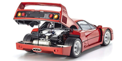 FERRARI F40 RED 1/18 Scale Kyosho KYO08416R