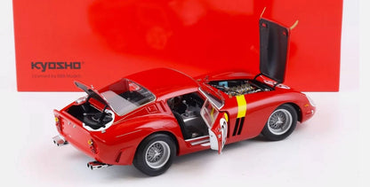 FERRARI 250 GTO 1962 LM#22 RED 1/18 Scale Kyosho KYO08438B