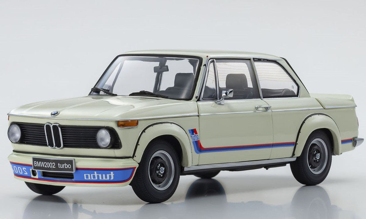 BMW 2002 TURBO WHITE 1/18 Scale Kyosho KYO08544W