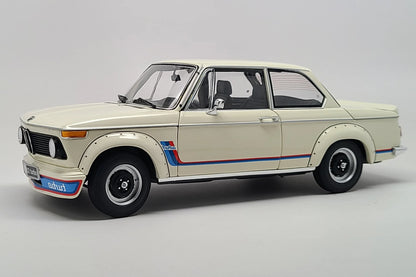 BMW 2002 TURBO WHITE 1/18 Scale Kyosho KYO08544W
