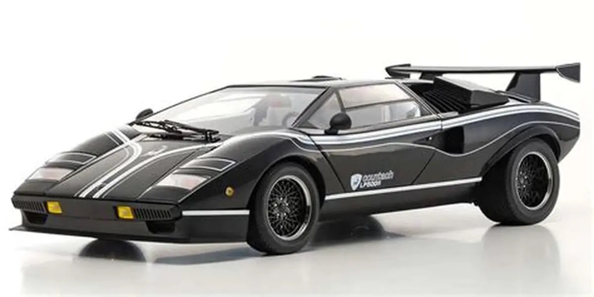 LAMBORGHINI COUNTACH LP500R BLACK  1/12 Scale Kyosho KYO08617BK