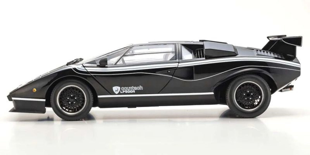 LAMBORGHINI COUNTACH LP500R BLACK  1/12 Scale Kyosho KYO08617BK