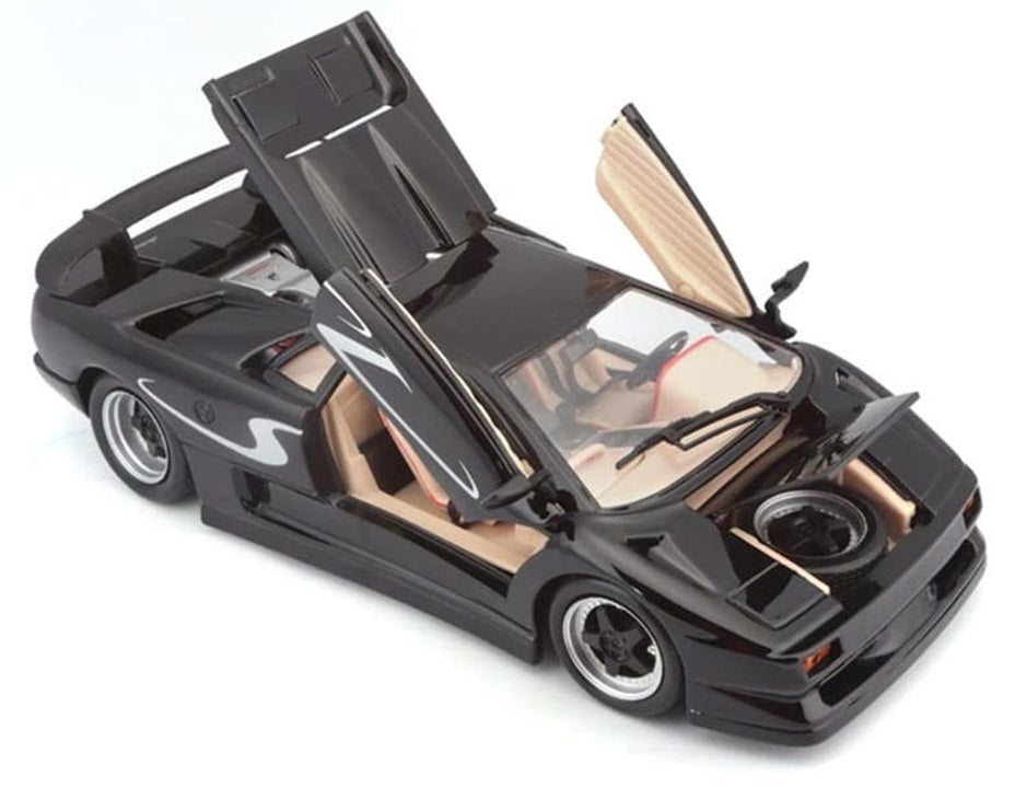 LAMBORGHINI COUNTACH LP500R BLACK  1/12 Scale Kyosho KYO08617BK