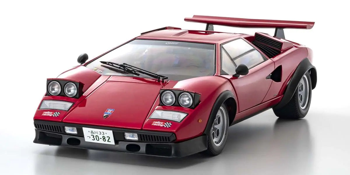 LAMBORGHINI COUNTACH WALTER WOLF RED  1/12 Scale Kyosho KYO08617R